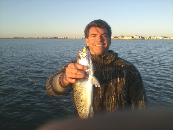 A Jersey speckled trout.  One of Cape May's best kept secrets. 