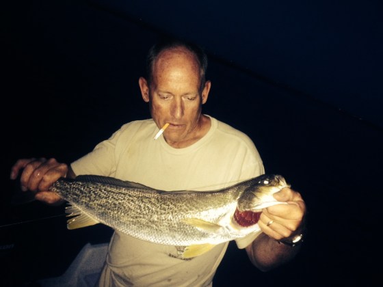 Ed Tiese admires his 26.5