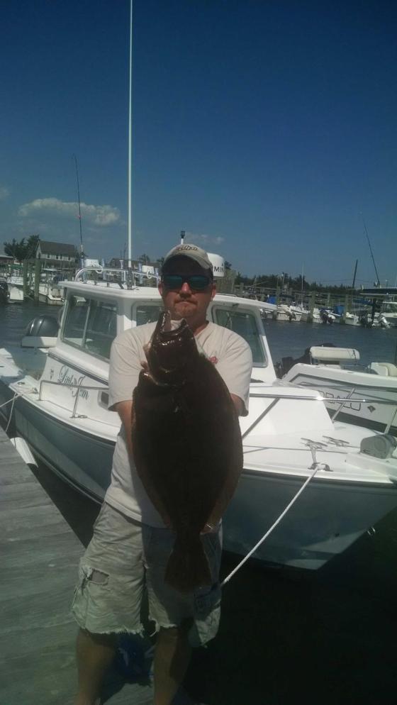 Chip Gruff shows off a 26.5